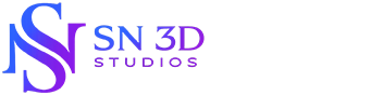SN 3D Studios Logo