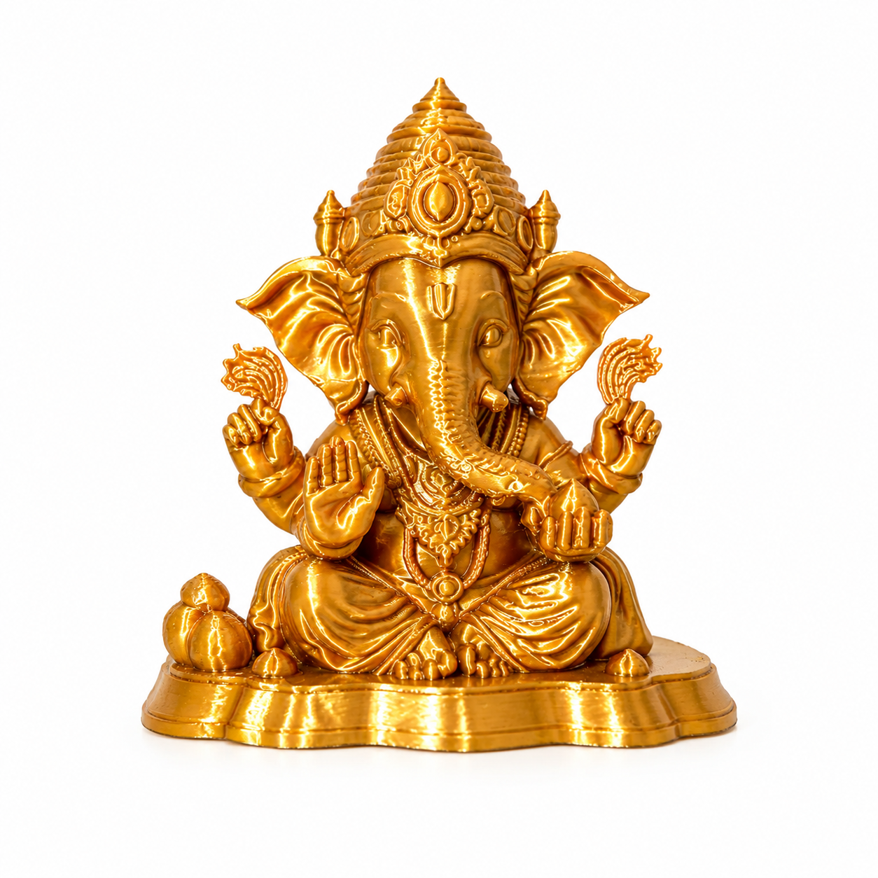 Mini Ganesha Temple Mandir | 3D Printed Home Decor & Car Dashboard Idol - Image 7